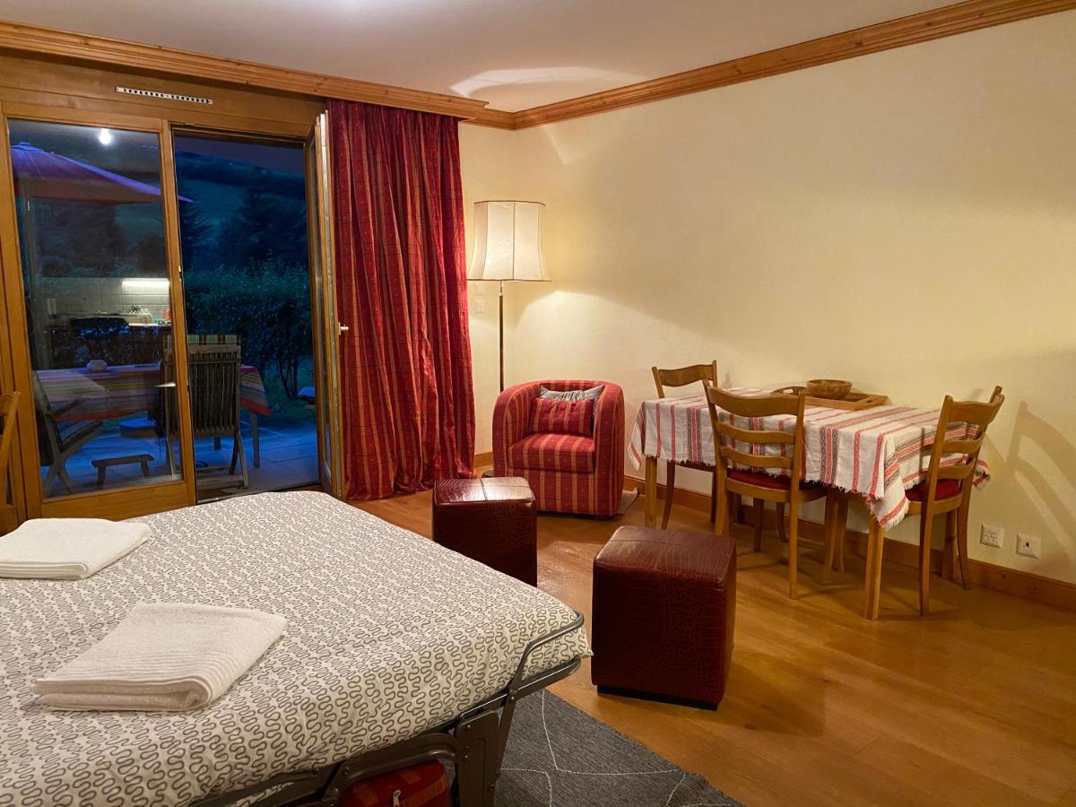Studio - La Vieze Thermes Park Apartment Val dʼIlliez Exterior foto