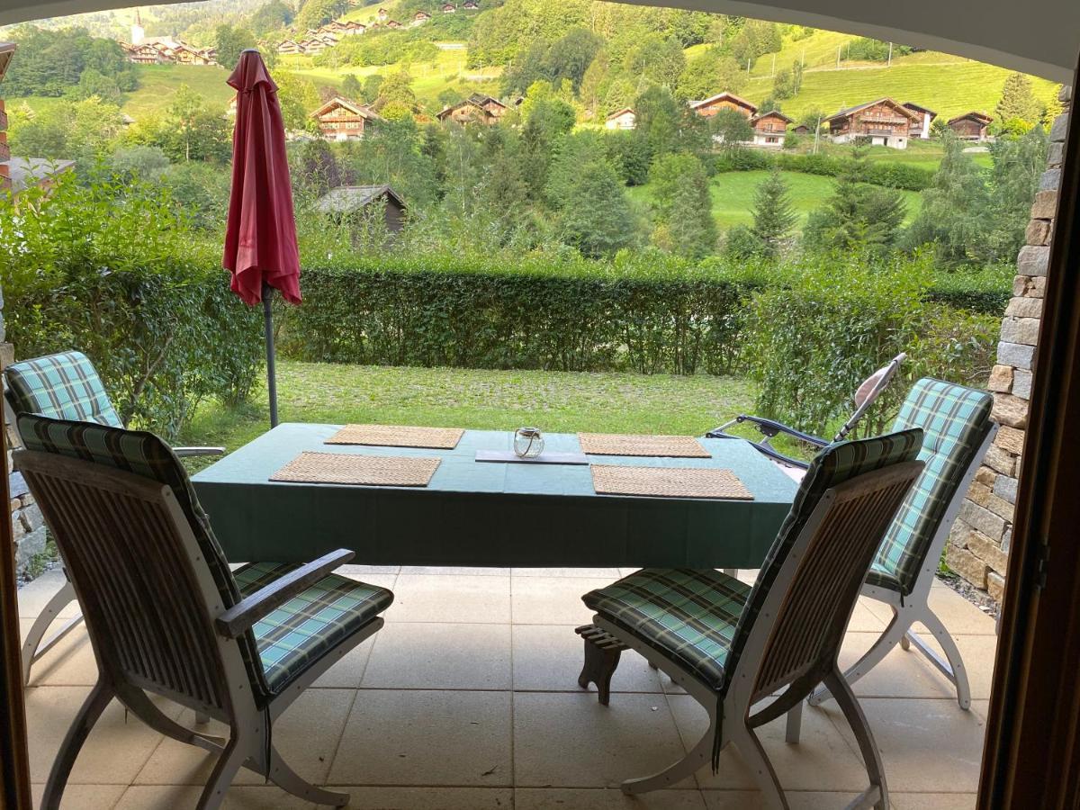 Studio - La Vieze Thermes Park Apartment Val dʼIlliez Exterior foto