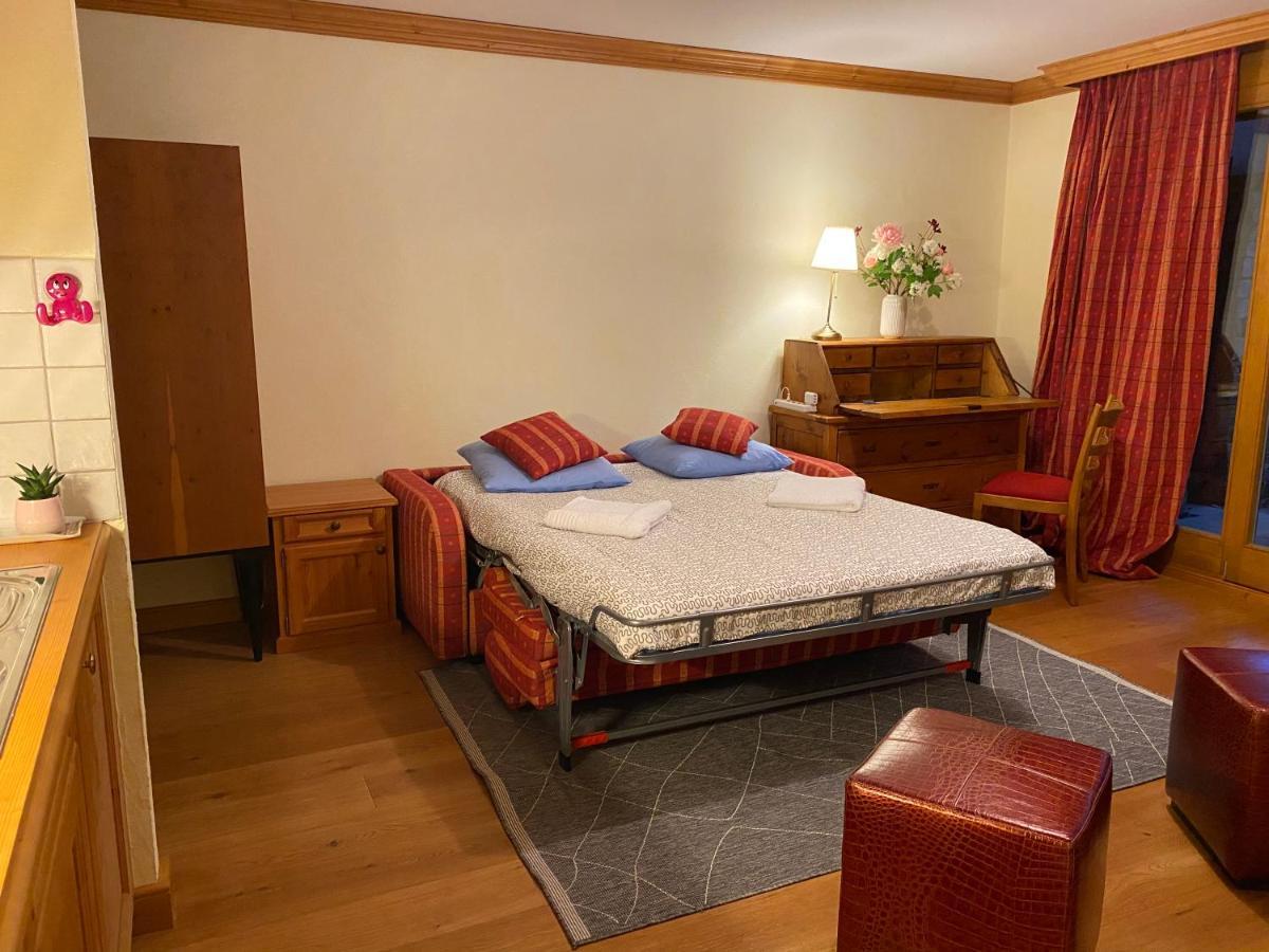 Studio - La Vieze Thermes Park Apartment Val dʼIlliez Exterior foto